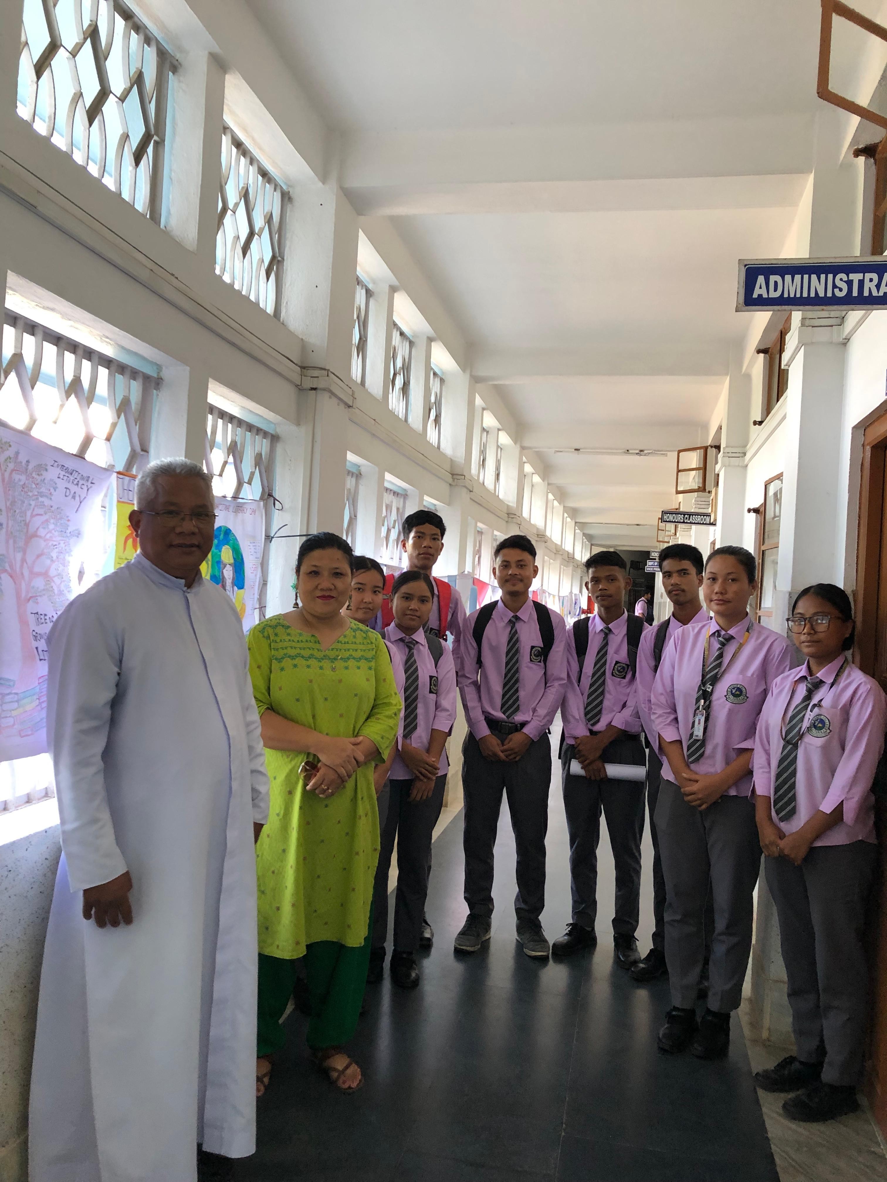 International Literacy Day Celebration at Don Bosco College, Tura